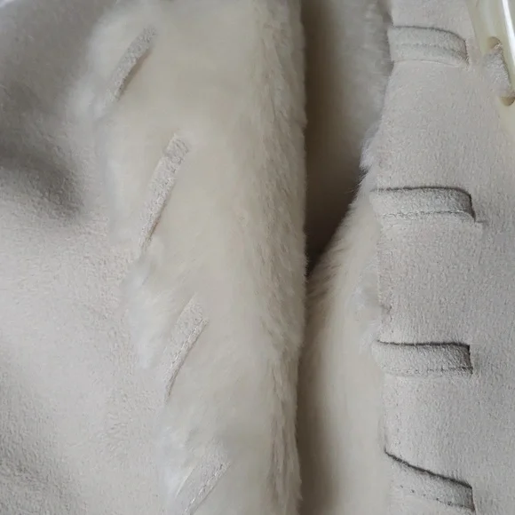 Suede Fur long coat - Picture 7 of 8